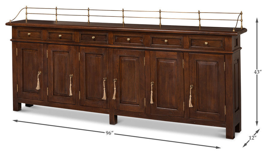 Covent Gardens Sideboard Walnut