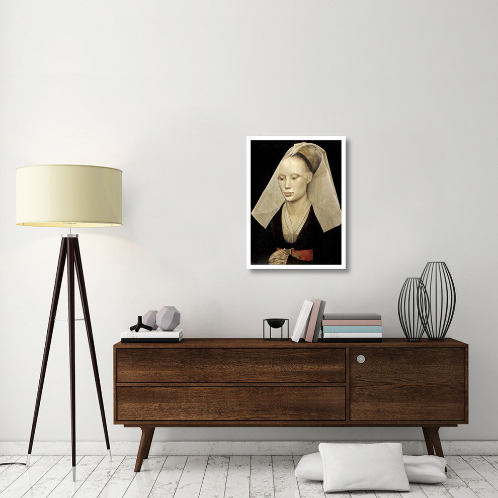 "Portrait of a Lady" Digital Paper Print by Rogier van der Weyden, 24"x32"