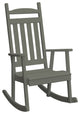 Pine Classic Porch Rocker, Olive Gray