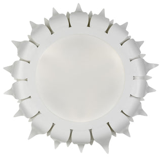 Crystorama Lighting Group 510 Broche 3 Light 16"W Flush Mount - Matte White