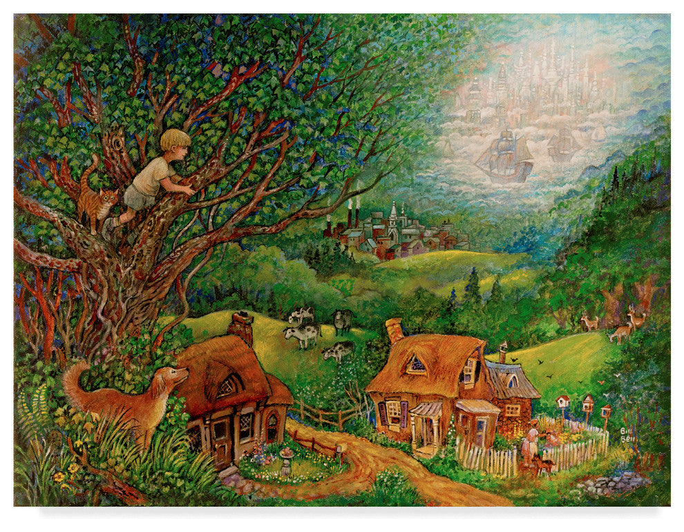 "Far Away" by Bill Bell, Canvas Art