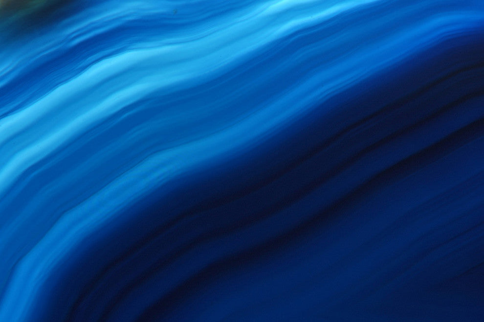 "Waves of Blue" Framed Art Print