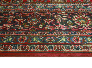 Fine Vintage Distressed Berker Red/Brown Rug, 9'5 x 12'9