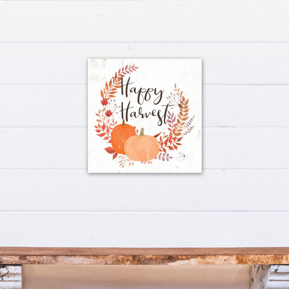 Happy Harvest Print on Canvas