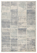 Jordan Aly Area Rug, Blue, 5'3" x 7'6", Geometric