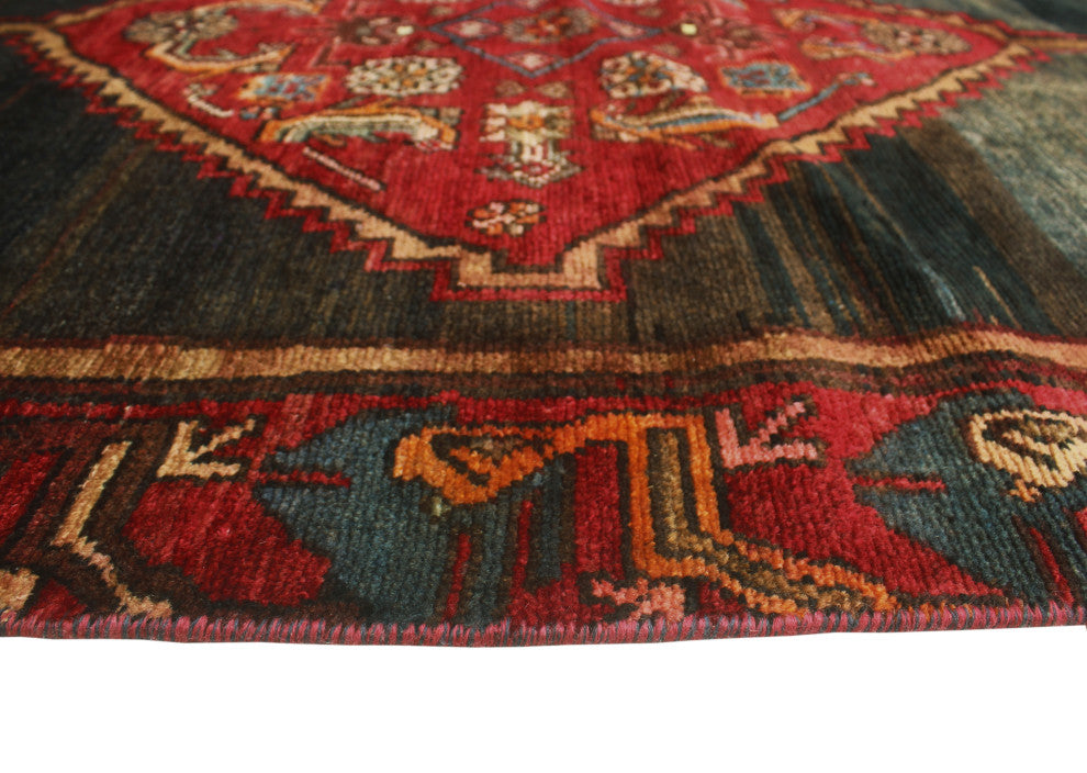 Semi-Antique Heidy Navy Runner