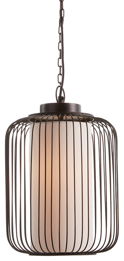 Cinnabar Pendant, 11"