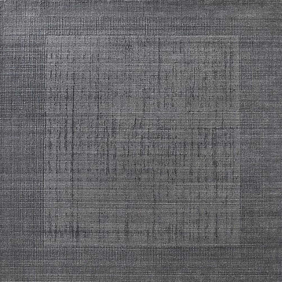 Ahgly Company Indoor Square Mid-Century Modern Area Rugs, 4' Square