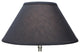 Fenchel Shades, 6"x14"x8" Spider Attachment Empire Lamp Shade, Linen Charcoal