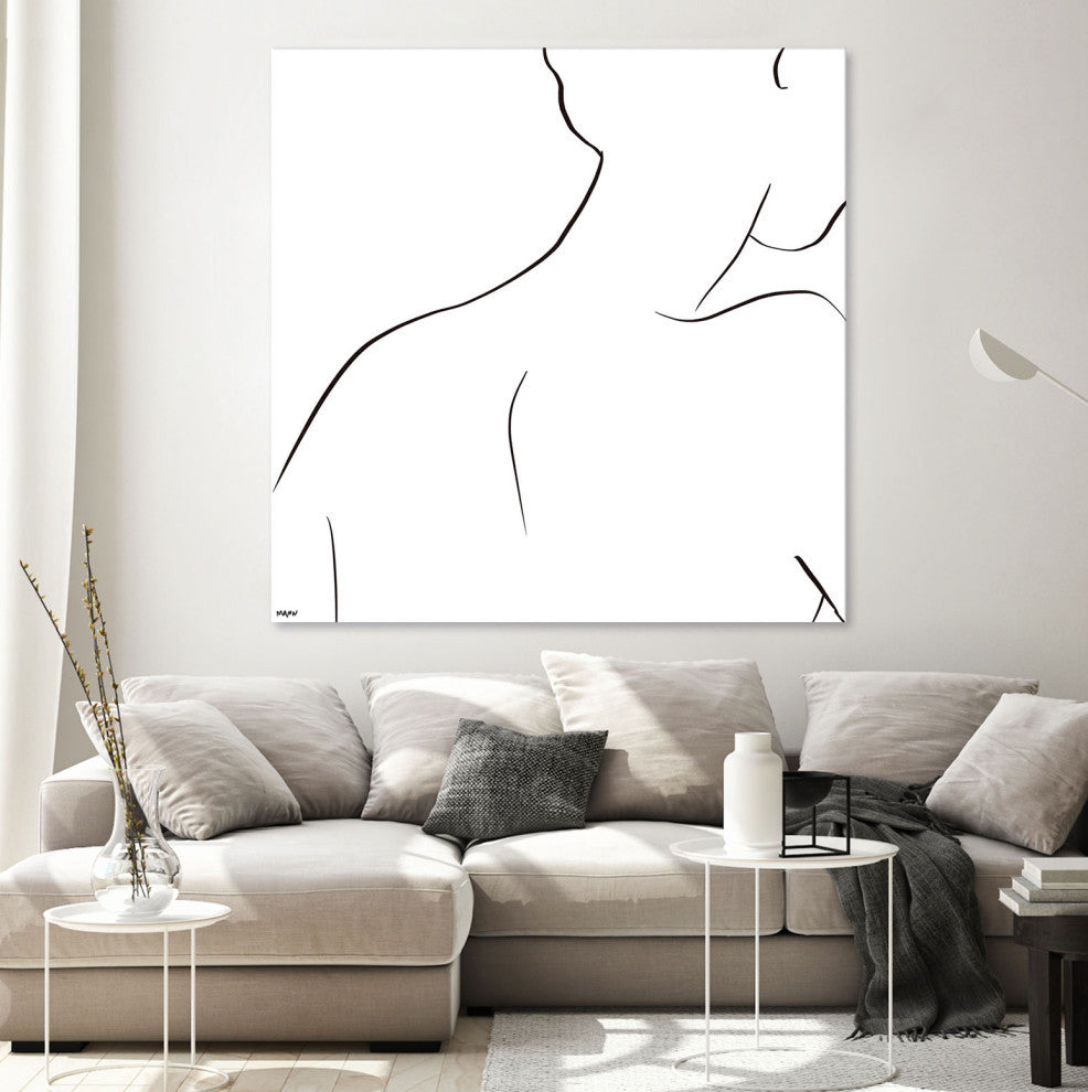 Femme III - 84 x 84 by Patti Mann