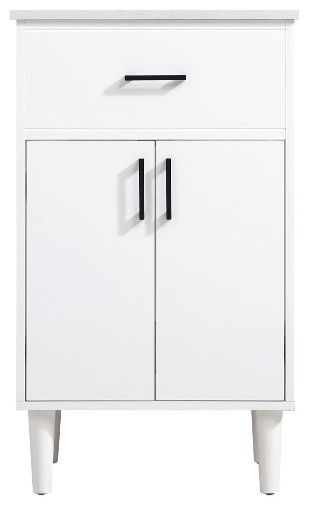 Home Living 20" Single Bathroom Vanity, White