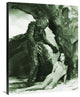 "Julie Adams" Stretched Canvas Giclee by Hollywood Photo Archive, 28x36"