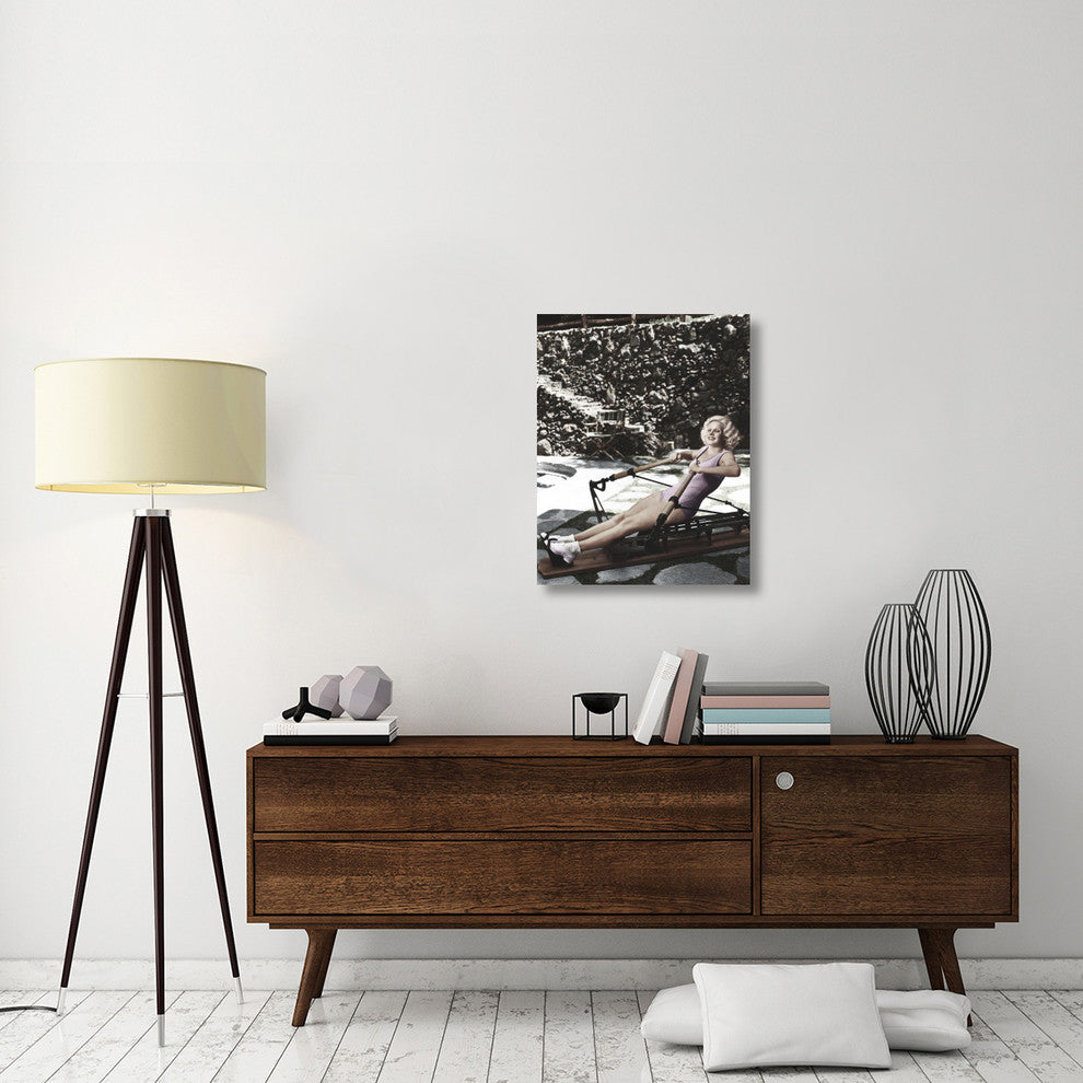"Jean Harlow" Stretched Canvas Giclee by Hollywood Photo Archive, 24"x30"