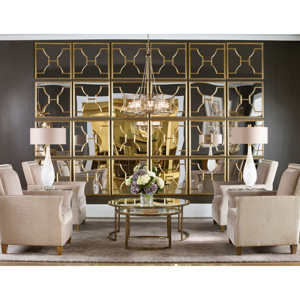 Uttermost Misa Gold Square Mirrors Set of 2