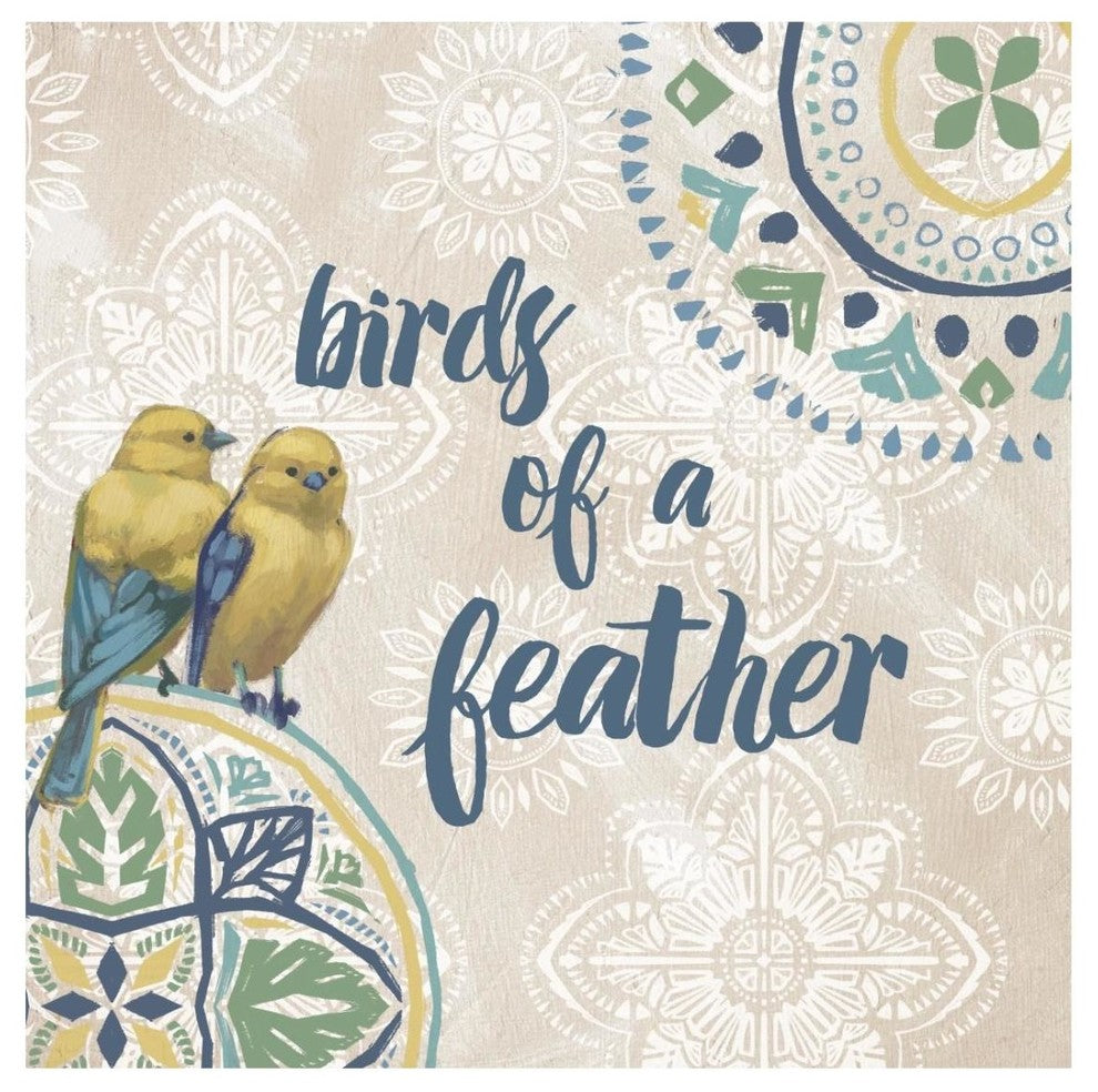 "Fly Away V" Digital Paper Print by Janelle Penner, 26"x26"