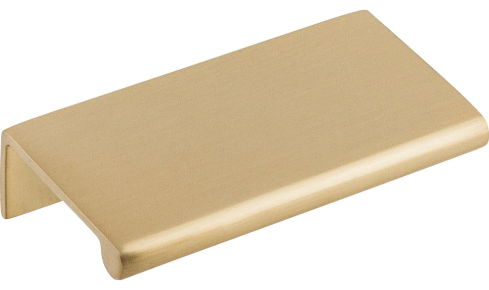 Top Knobs TK501 Europa 2 Inch Center to Center Finger Cabinet - Black