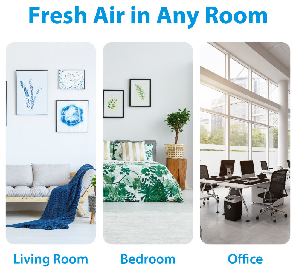WBM Smart Air Purifier, Air Cleaner For Extra Large Room, 25db Quiet Air Purifi