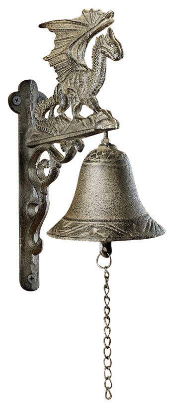 Dragon of Murdock Manor Iron Bells, Set of 2