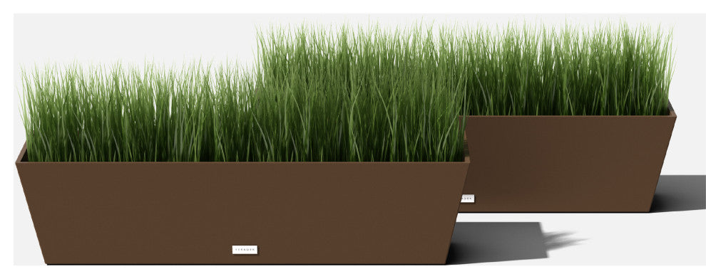 Veradek Pure Series Window Box, Espresso, 36 Inch, 2 Pack