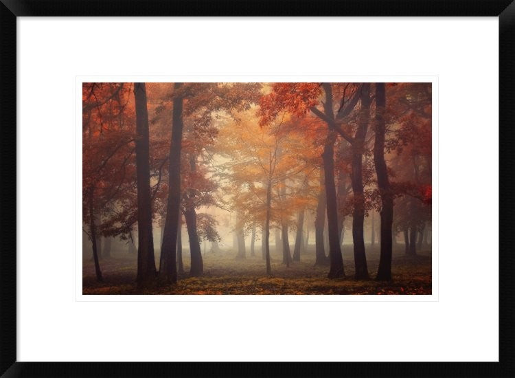 "Feel" Framed Digital Print by Ildiko Neer, 24"x17"