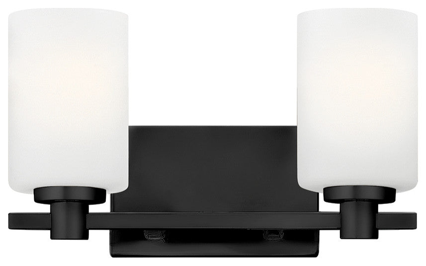 Hinkley Karlie Bathroom Vanity Light, Black, 2 Light