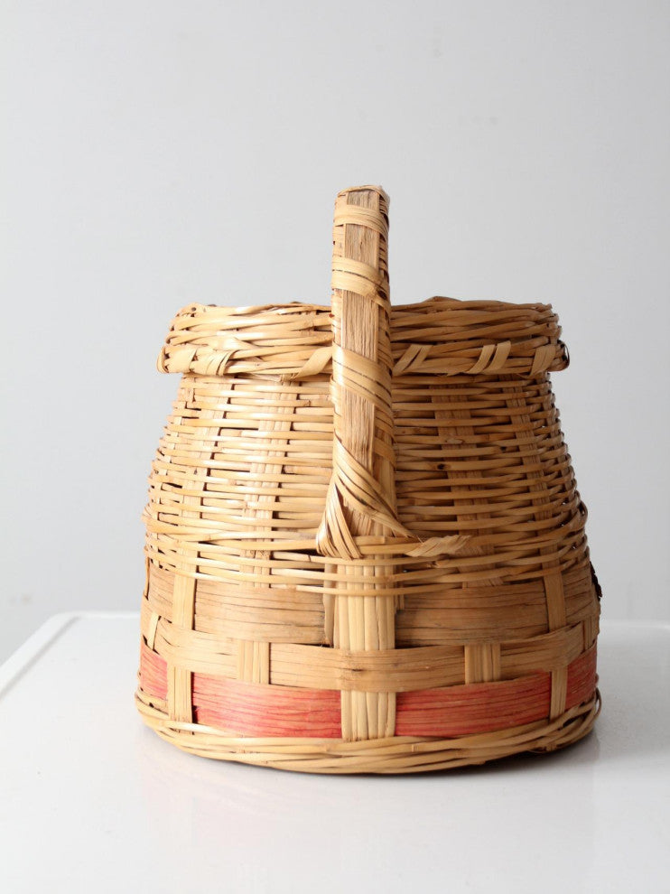 Consigned, Antique Woven Basket