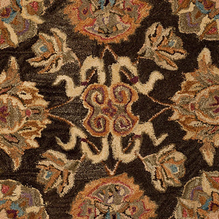 Safavieh Anatolia an615b Rug, Dark Brown/Gold, 2'3"x8'0" Runner