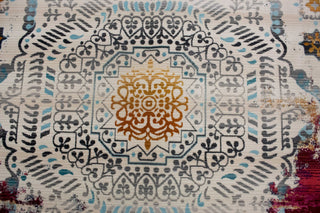 Noori Rug Latif Sandi Ivory/Red Rug