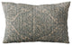 Plutus Blue Hidden Park Medallion Luxury Throw Pillow, 26"x26"