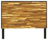Reclaimed Wood Headboard, Natural, Queen