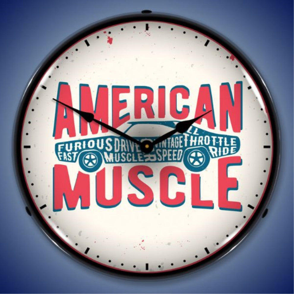 AG20111175 American Muscle Clock