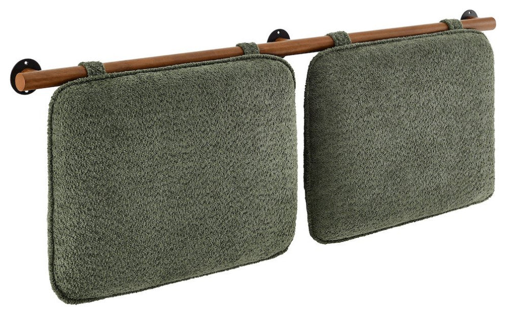 Anela Wall-Mounted Chenille Upholstered King Size Headboard