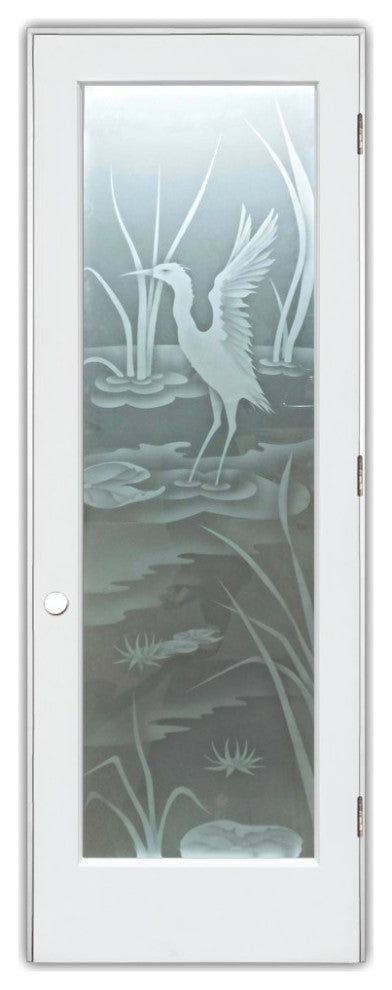 Interior Prehung Door or Interior Slab Door - Cranes A - Primed - 28" x 80"...