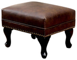 Benzara BM123007 Vaugh BM123007 Traditional Style Ottoman