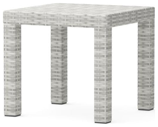 Cannes 5 Piece Aluminum Outdoor Patio Motion Club Chair and Ottoman Set, Gray