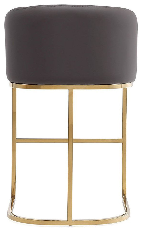 Manhattan Comfort Louvre Counter Stool, Set of 2