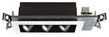 LED Precision Three-Light Non-IC Housing, 2700K 90CRI Flood, Universal, 0-10V