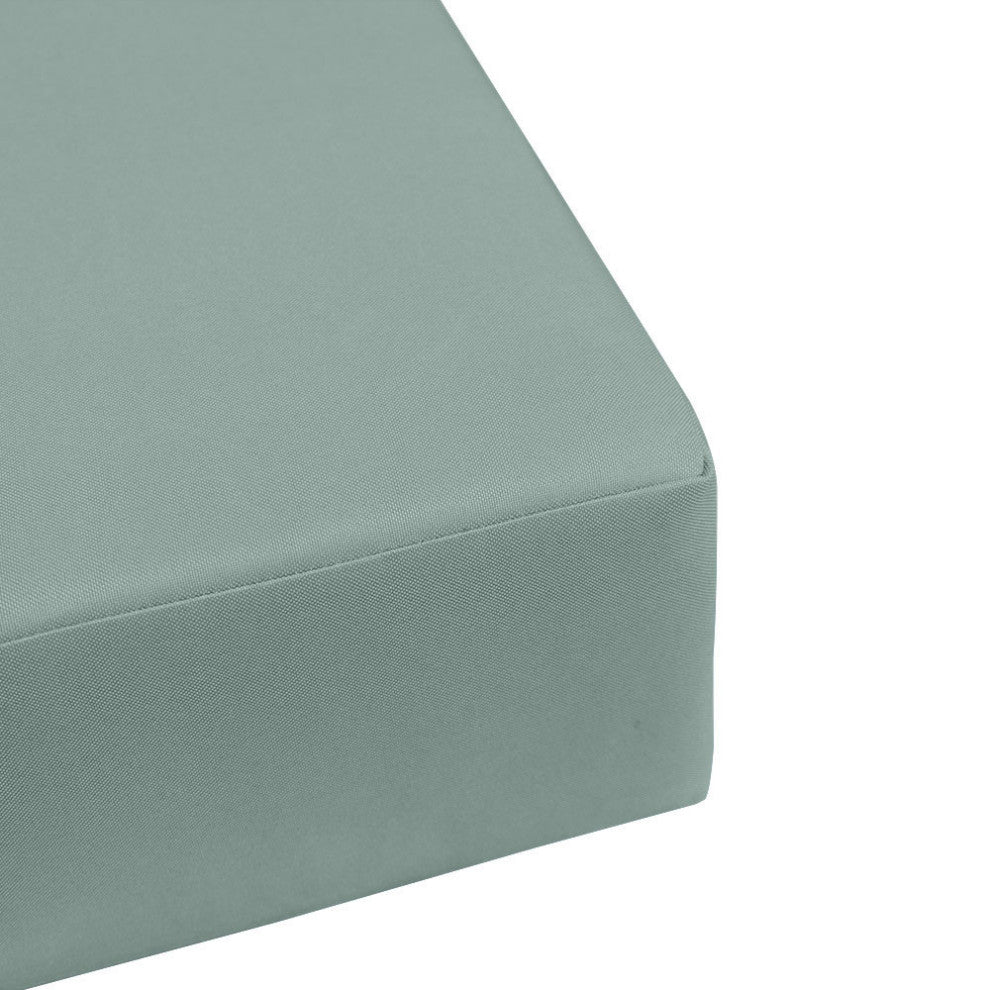 Style5 Twin Knife Edge Outdoor Mattress Bolster Slip Cover COMPLETE SET AD002