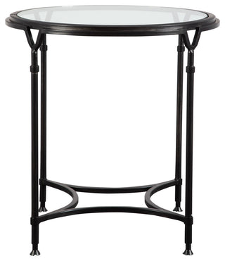 Uttermost Samson Glass Side Table