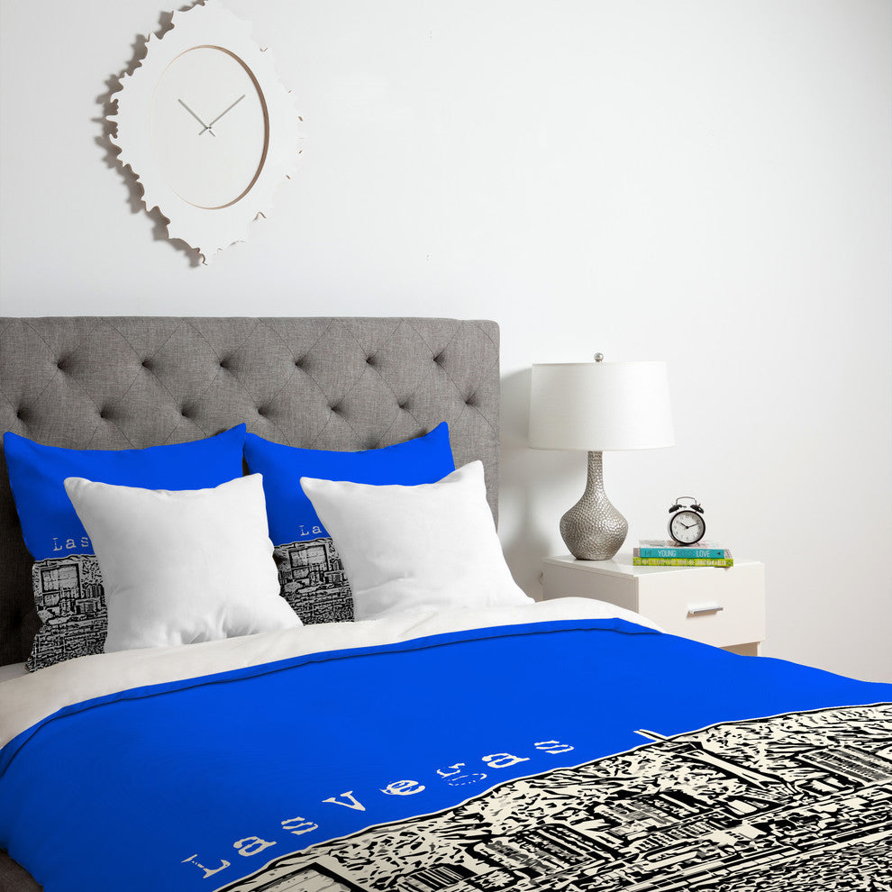 Deny Designs Bird Ave Las Vegas Royal Duvet Cover - Lightweight