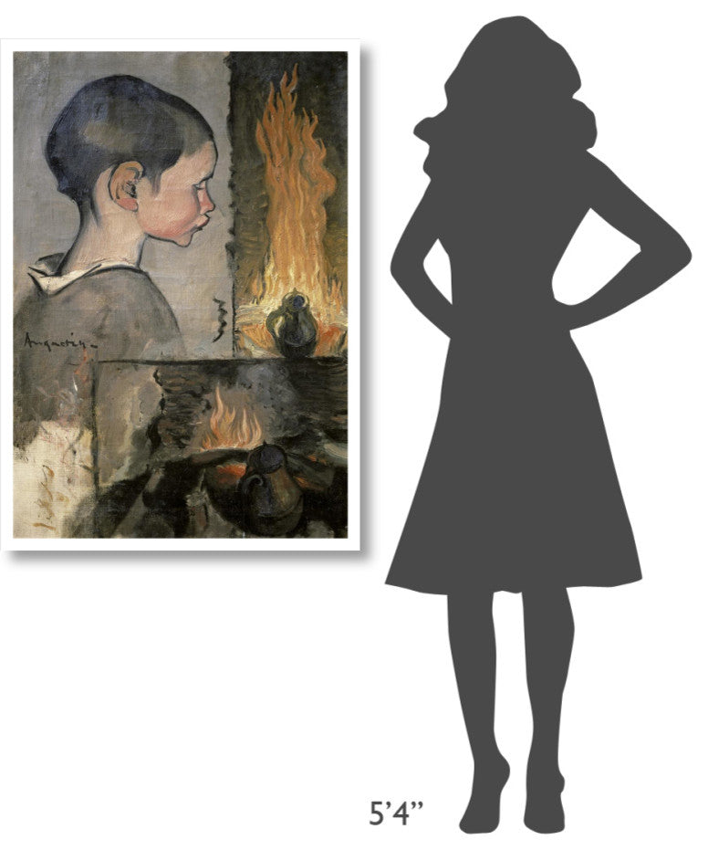 "Profile of a Child (Profil d'Enfant)" Print by Louis Anquetin, 29"x42"