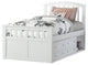 Hillsdale Schoolhouse 4.0 Charlie Wood Twin Captain's Bed With One Storage Unit