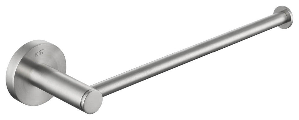 Circular 10" Bathroom Towel Bar KBA1403, Brush Nickel