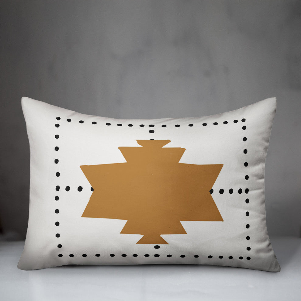 Dot Southwest Pattern 14x20 Spun Poly Pillow