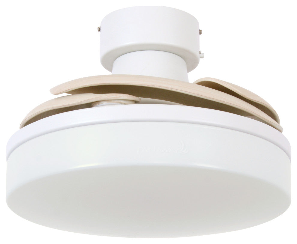 Fanaway Orbit 36" Ceiling Fan With Light, Matte White