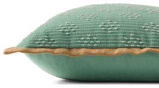 Loloi PLL0190 Aqua 20'' x 20'' Cover WithPoly