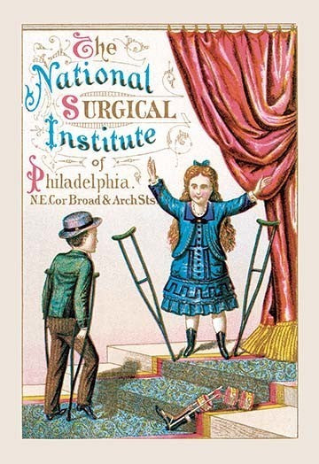 The National Surgical Institute of Philadelphia- Fine Art Giclee Print 24" x 36"