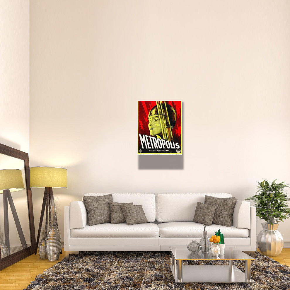 "Metropolis 1927" Stretched Canvas Giclee by Hollywood Photo Archive, 27x40"