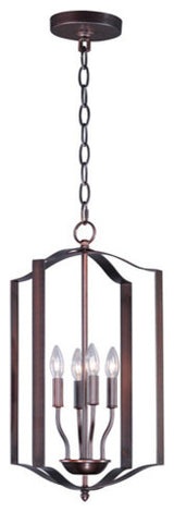 Maxim Lighting Provident 4-Light Chandelier in Oil Rubbed Bronze - 10036OI