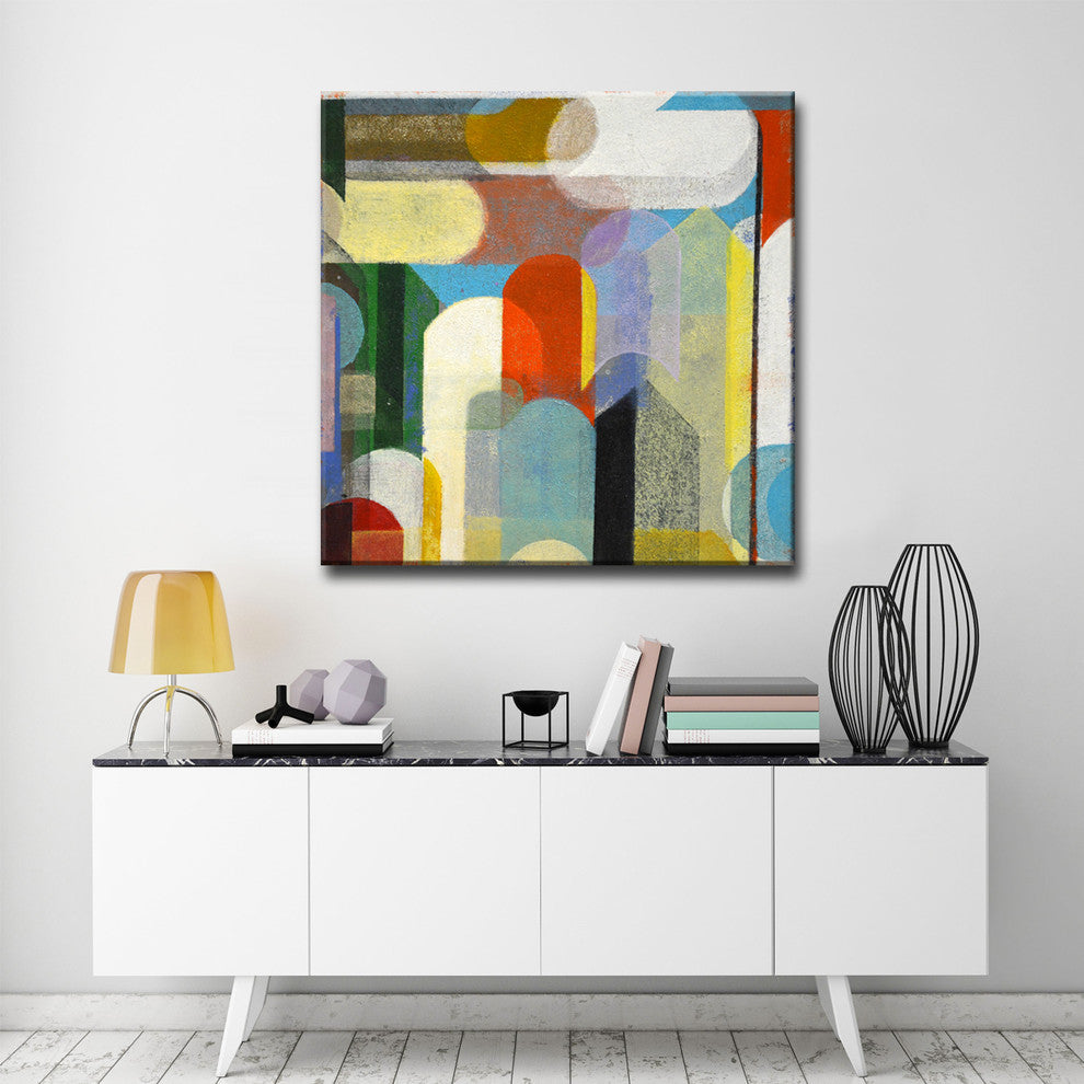 Ready2Hangart ''Calypso Ii'' By Norman Wyatt, Jr Canvas Art, 12" Hx12" W